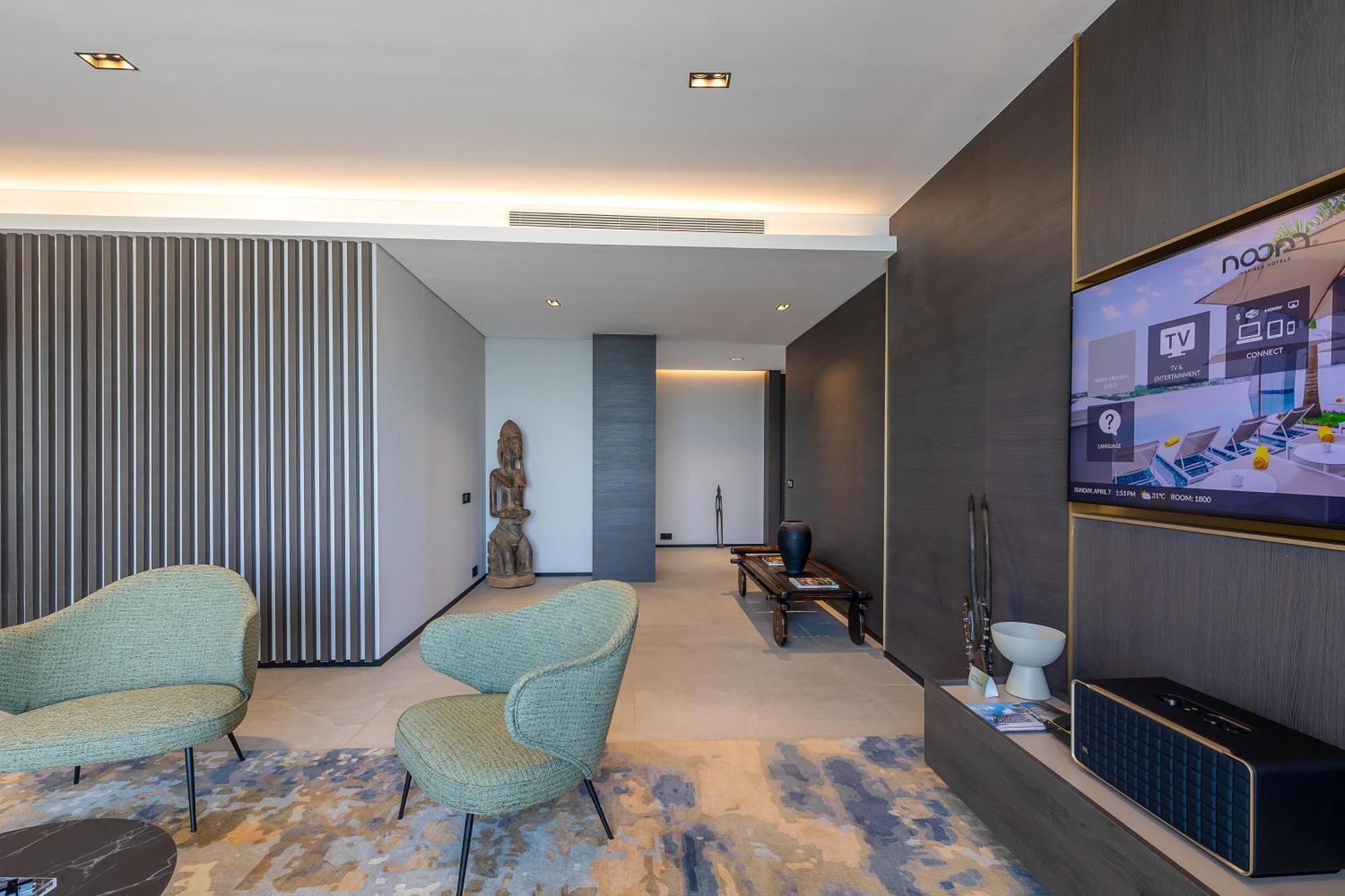 Noom Hotel Abidjan Plateau Exterior foto The interior of the penthouse